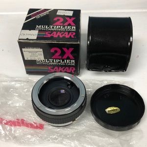 DANUBIA 2X Multiplier for OLYmPUS w/ Carrying Case made in Japan *read‎